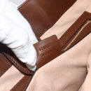 GUCCI GG Supreme Tote Bag PVC 2way Beige Gold 473887 Auth gh1977-12