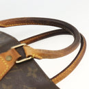 LOUIS VUITTON Monogram Sac Plat Hand Bag M51140 LV Auth gh1978-8