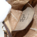 GUCCI GG Supreme Web Sherry Line Bag PVC Beige Gold 904 02 047 Auth gh1981-19