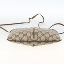 GUCCI GG Supreme Web Sherry Line Bag PVC Beige Gold 904 02 047 Auth gh1981-9