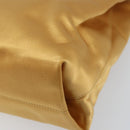PRADA Chain Hand Bag Satin Gold Auth gh1982-14
