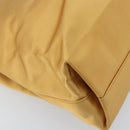 PRADA Chain Hand Bag Satin Gold Auth gh1982-9