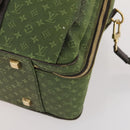 LOUIS VUITTON Monogram Mini Claudine Boston Bag TST Khaki M42332 LV Auth gh1987-16