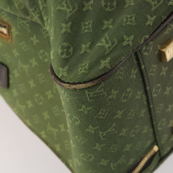 LOUIS VUITTON Monogram Mini Claudine Boston Bag TST Khaki M42332 LV Auth gh1987