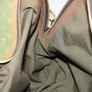 LOUIS VUITTON Monogram Mini Claudine Boston Bag TST Khaki M42332 LV Auth gh1987-21