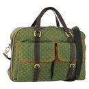 LOUIS VUITTON Monogram Mini Claudine Boston Bag TST Khaki M42332 LV Auth gh1987-1