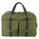 LOUIS VUITTON Monogram Mini Claudine Boston Bag TST Khaki M42332 LV Auth gh1987-13