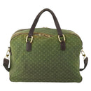 LOUIS VUITTON Monogram Mini Claudine Boston Bag TST Khaki M42332 LV Auth gh1987-2