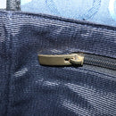 Salvatore Ferragamo Gancini Shoulder Bag Canvas Beige Gold Auth gh1995A-20