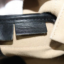 Chloe Alison Tote Bag Leather Beige Black Auth gh200-19