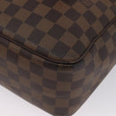 LOUIS VUITTON Damier Ebene Olaf MM Shoulder Bag N41441 LV Auth gh2004-14