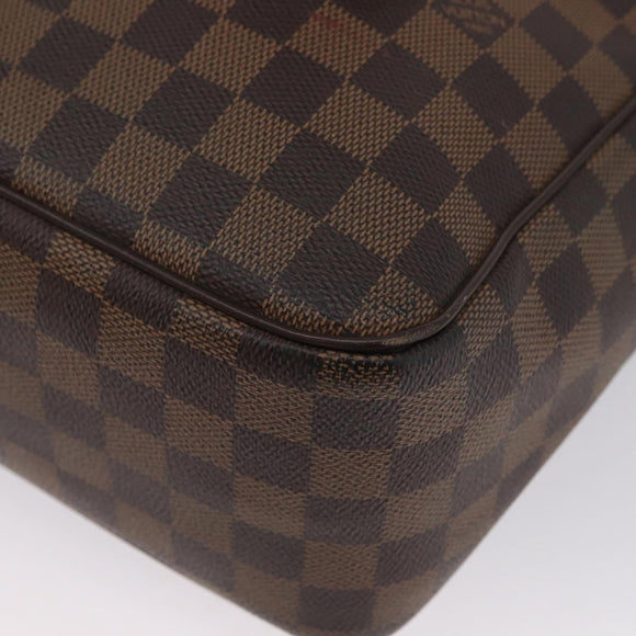 LOUIS VUITTON Damier Ebene Olaf MM Shoulder Bag N41441 LV Auth gh2004