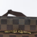LOUIS VUITTON Damier Ebene Olaf MM Shoulder Bag N41441 LV Auth gh2004-10