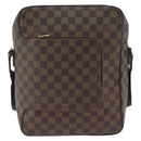 LOUIS VUITTON Damier Ebene Olaf MM Shoulder Bag N41441 LV Auth gh2004-2