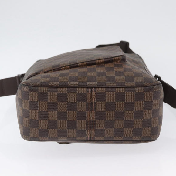 LOUIS VUITTON Damier Ebene Olaf MM Shoulder Bag N41441 LV Auth gh2004
