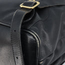 GUCCI Bamboo Backpack Leather Black Gold 003 2058 0016 Auth gh2009-18