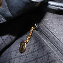 GUCCI Bamboo Backpack Leather Black Gold 003 2058 0016 Auth gh2009-25