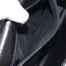 BALLY Hand Bag Leather Black Gold Auth gh201-20