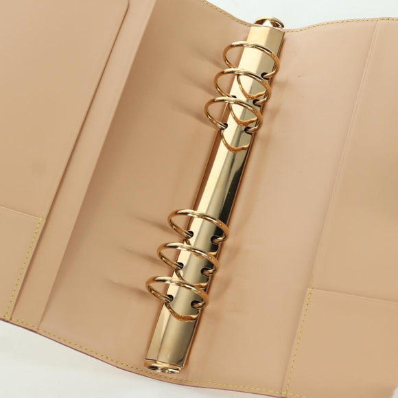 LOUIS VUITTON Multicolor Agenda GM Day Planner Cover White R20894 Auth gh2015SAV