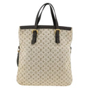 LOUIS VUITTON Monogram Mini Françoise Tote Bag 2way Khaki M92209 LV Auth gh2019-13