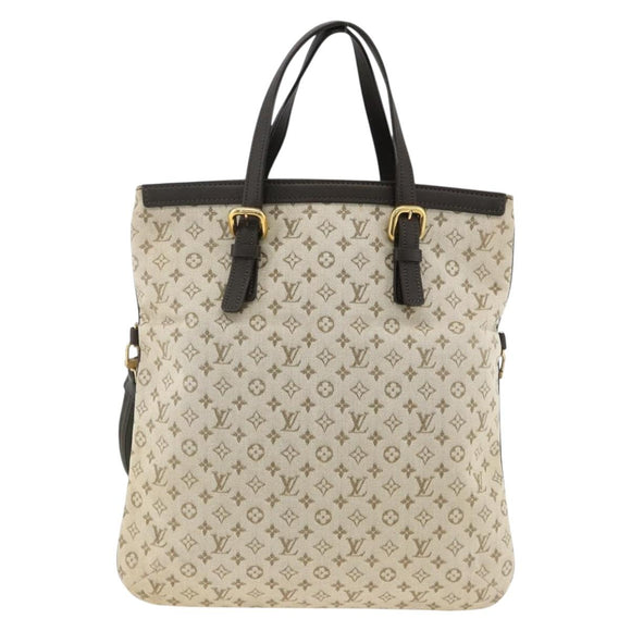 LOUIS VUITTON Monogram Mini Françoise Tote Bag 2way Khaki M92209 LV Auth gh2019