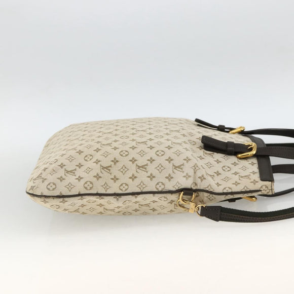 LOUIS VUITTON Monogram Mini Françoise Tote Bag 2way Khaki M92209 LV Auth gh2019