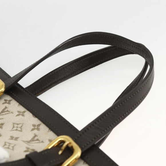 LOUIS VUITTON Monogram Mini Françoise Tote Bag 2way Khaki M92209 LV Auth gh2019