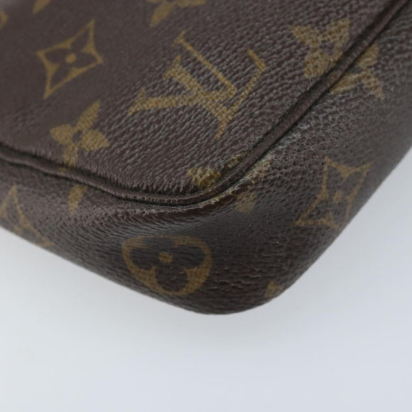 LOUIS VUITTON Monogram Pochette Accessoires Pouch M51980 LV Auth gh2020