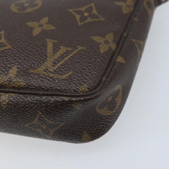 LOUIS VUITTON Monogram Pochette Accessoires Pouch M51980 LV Auth gh2020