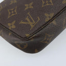 LOUIS VUITTON Monogram Pochette Accessoires Pouch M51980 LV Auth gh2020-16