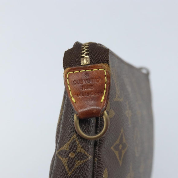 LOUIS VUITTON Monogram Pochette Accessoires Pouch M51980 LV Auth gh2020