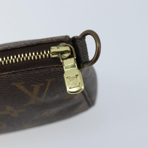 LOUIS VUITTON Monogram Pochette Accessoires Pouch M51980 LV Auth gh2020