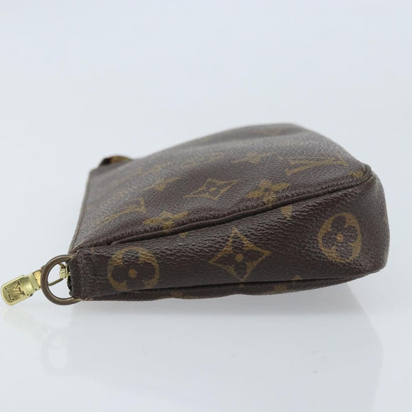 LOUIS VUITTON Monogram Pochette Accessoires Pouch M51980 LV Auth gh2020