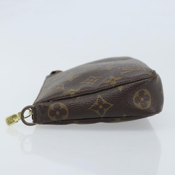 LOUIS VUITTON Monogram Pochette Accessoires Pouch M51980 LV Auth gh2020