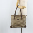 GUCCI GG Supreme Tote Bag PVC Beige Gold 002 39 0172 Auth gh2028-25