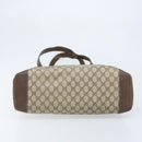 GUCCI GG Supreme Tote Bag PVC Beige Gold 002 39 0172 Auth gh2028-9