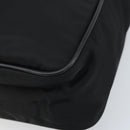 PRADA Shoulder Bag Nylon Black Silver Auth gh2029-15