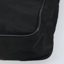 PRADA Shoulder Bag Nylon Black Silver Auth gh2029-17