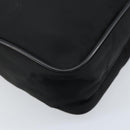 PRADA Shoulder Bag Nylon Black Silver Auth gh2029-18