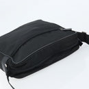 PRADA Shoulder Bag Nylon Black Silver Auth gh2029-6