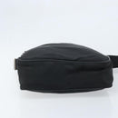 PRADA Shoulder Bag Nylon Black Silver Auth gh2029-5