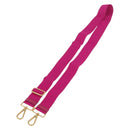 PRADA Adjustable Shoulder Strap Canvas 26.8""-50"" Pink Gold Auth gh2036-1