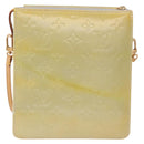 LOUIS VUITTON Monogram Vernis Motto Accessoiretasche Grau M91030 LV Auth gh2037-2