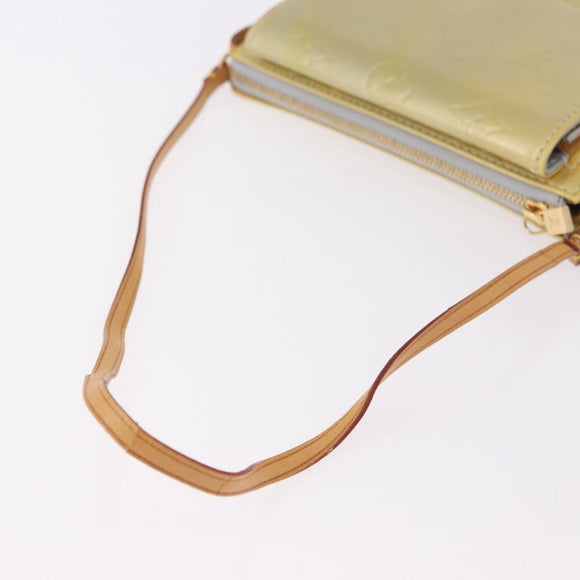LOUIS VUITTON Monogram Vernis Motto Accessoiretasche Grau M91030 LV Auth gh2037