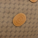 GUCCI Micro GG Supreme Handtasche PVC Beige Gold 002 104 0033 Auth gh2038-18