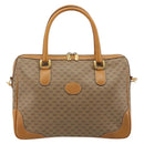 GUCCI Micro GG Supreme Hand Bag PVC Beige Gold 002 104 0033 Auth gh2038-2