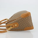 GUCCI Micro GG Supreme Handtasche PVC Beige Gold 002 104 0033 Auth gh2038-4