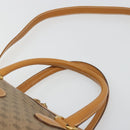 GUCCI Micro GG Supreme Handtasche PVC Beige Gold 002 104 0033 Auth gh2038-8