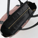 Chloe Alice Hand Bag Leather Pink Gold Auth gh2042-6