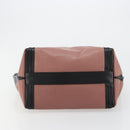 Chloe Alice Hand Bag Leather Pink Gold Auth gh2042-9